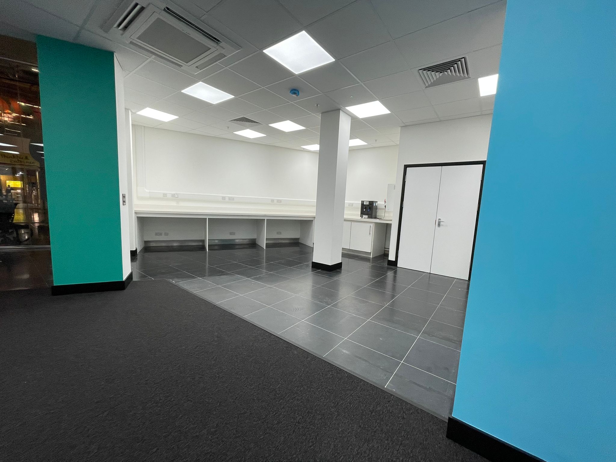 Millennium Point kitchenette and welfare area