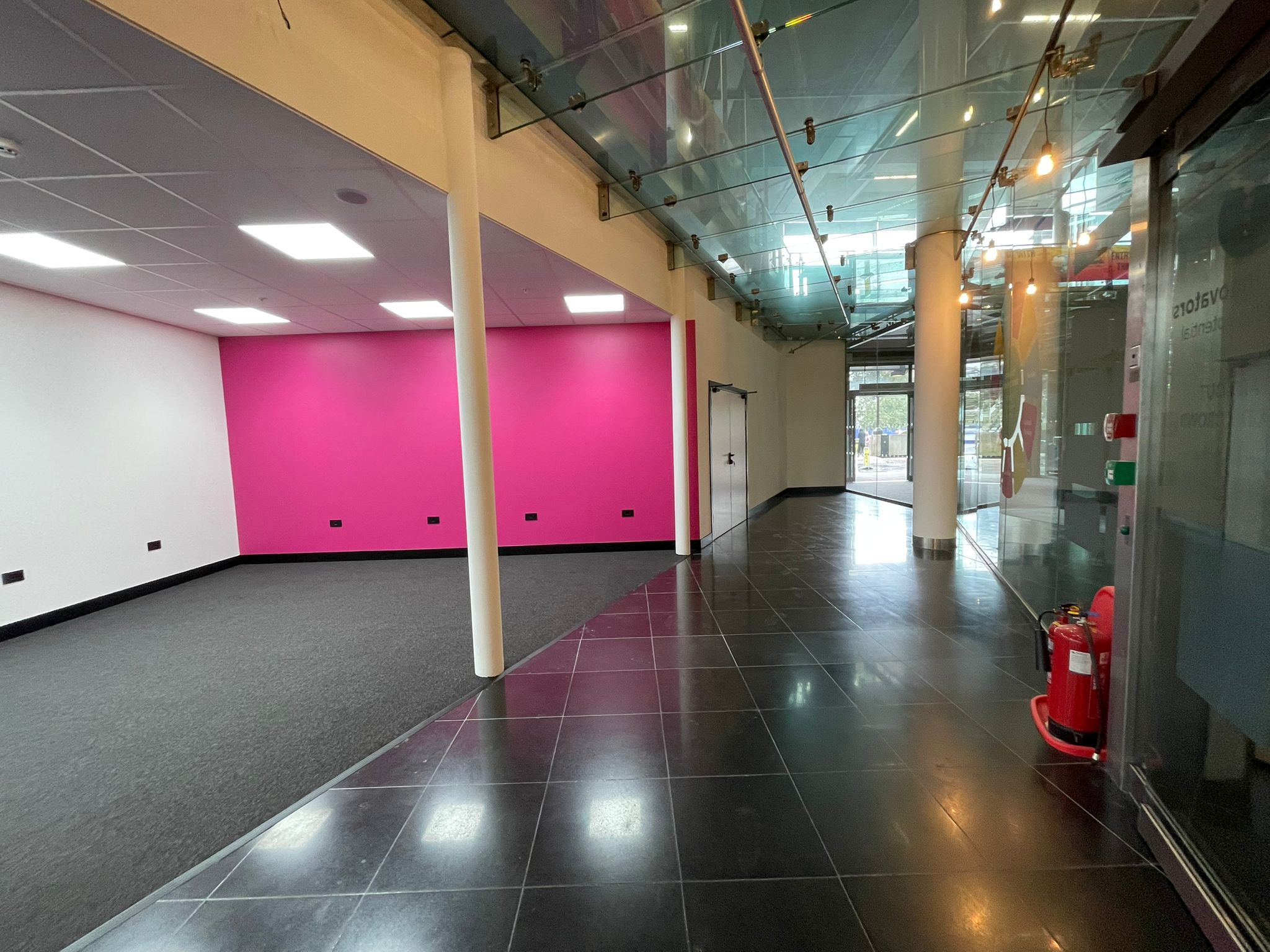Millennium Point completed tenant space